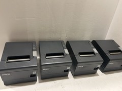 Lot of 4 Epson TM-T88V Thermal Receipt POS Printers M244A Tested Working