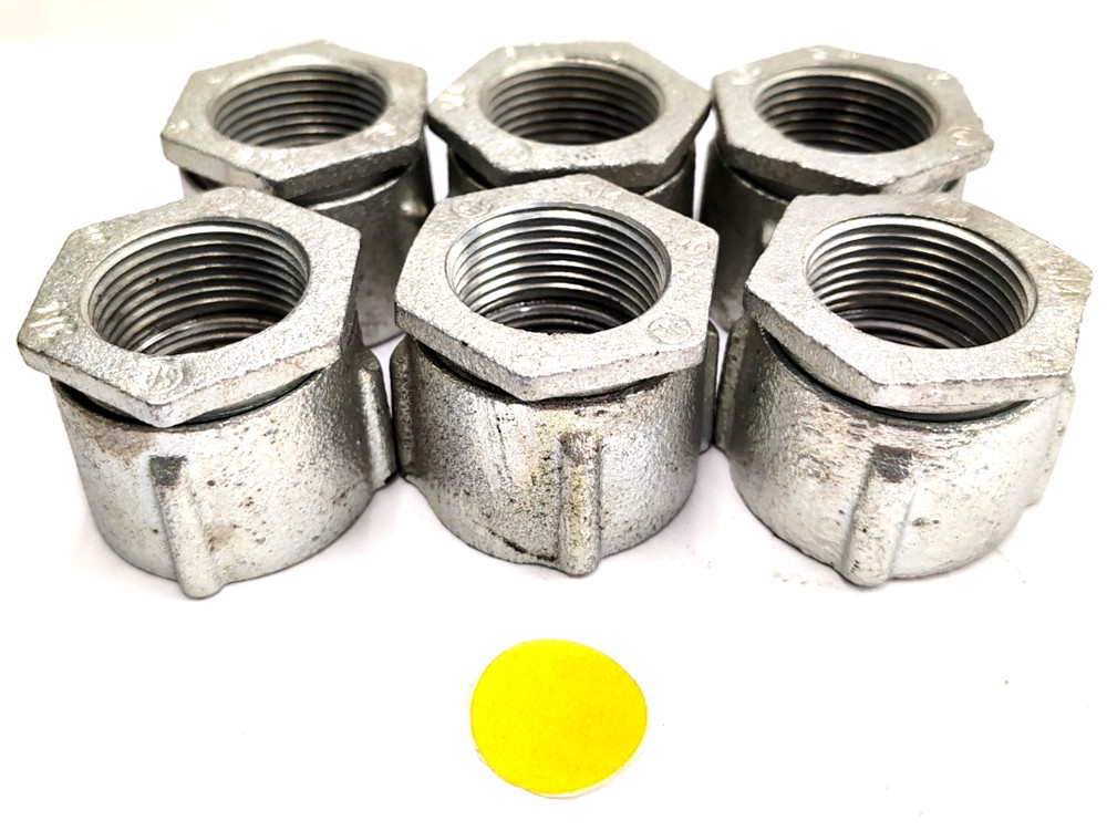 UNBRANDED 3/4″ RIGID & INTERMEDIATE CONDUIT COUPLINGS ***LOT OF 6****