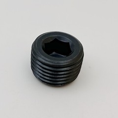 1/8″ NPT PLUGS HEX COUNTERSUNK PLUG PIPE THREAD ALLEN SOCKET BLOCK OFF USA 5PCS