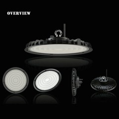 2Pack 200W UFO Led High Bay Light Commercial Warehouse Shop Gym Light Fixtures