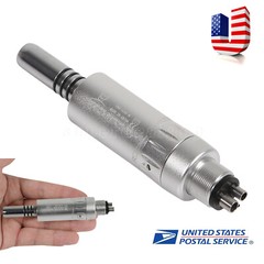 Dental Slow Low Speed Inner Spray Air Motor E-Type Handpiece 4 Hole fit NSK WY4
