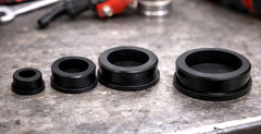 Firewall Rubber Hole Plugs 7/8″ to 2 1/2″ Push In Compression Stem 10 Sizes