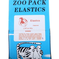 5000pcs/Pack Dental Orthodontic Elastics Bands Rabbit Force 6.5 OZ,1/8″ 50 Bags