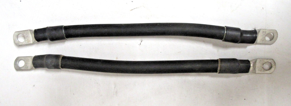(2) 1/0 AWG 0 Gauge Copper Battery Cable Power Wire Car Marine Inverter RV 3/8″