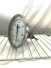 WIKA Adjustable Bimetal Thermometer 0-250 Degrees F/ 0-400 Degrees C – Used