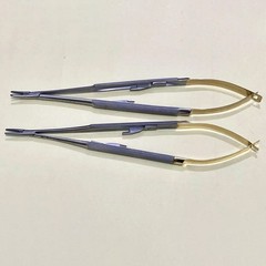 HU FRIEDY Castroviejo Needle Holder 7 18cm Lot of 2 PCS NH5024SiM NH5024RC