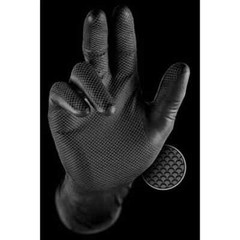 250 pr/ M-Extended Use Ambidextrous Nitrile Glove with Textured Fish Scale Grip
