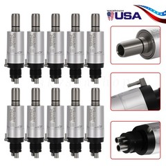 ASkeadnt Dental slow low Speed Handpiece Air Motor 4 Holes E-Type Connector FX