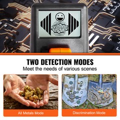 Metal Detector for Kids Professional Gold Detector 6 in IP68 Waterproof