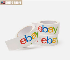1 Rolls eBay Branded Logo BOPP Shipping Tape | 100yards x 2″ New Sealed
