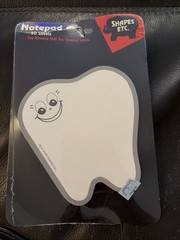 Notepad Tooth- Shapes ETC. 50 Sheets