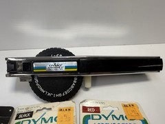 VTG Dymo 1575 Executive 3 Tapewriter Label Maker with Six New Tape Rolls Works