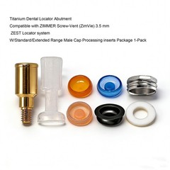 US Dental Ti abutment compatible Zest locator Anchor for ZIMMER TSV 3.5mm/4.5mm