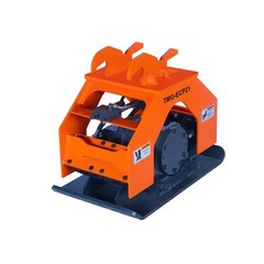 8,800-lbf Hydraulic Plate Compactor, 2-4 Ton Excavator Weight
