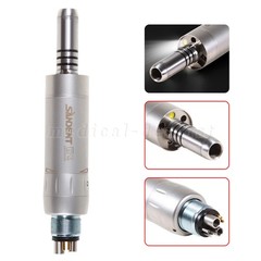 SANDENT Dental Low Speed Air Motor 6Holes Fiber Optic LED Inner Water Channel MX