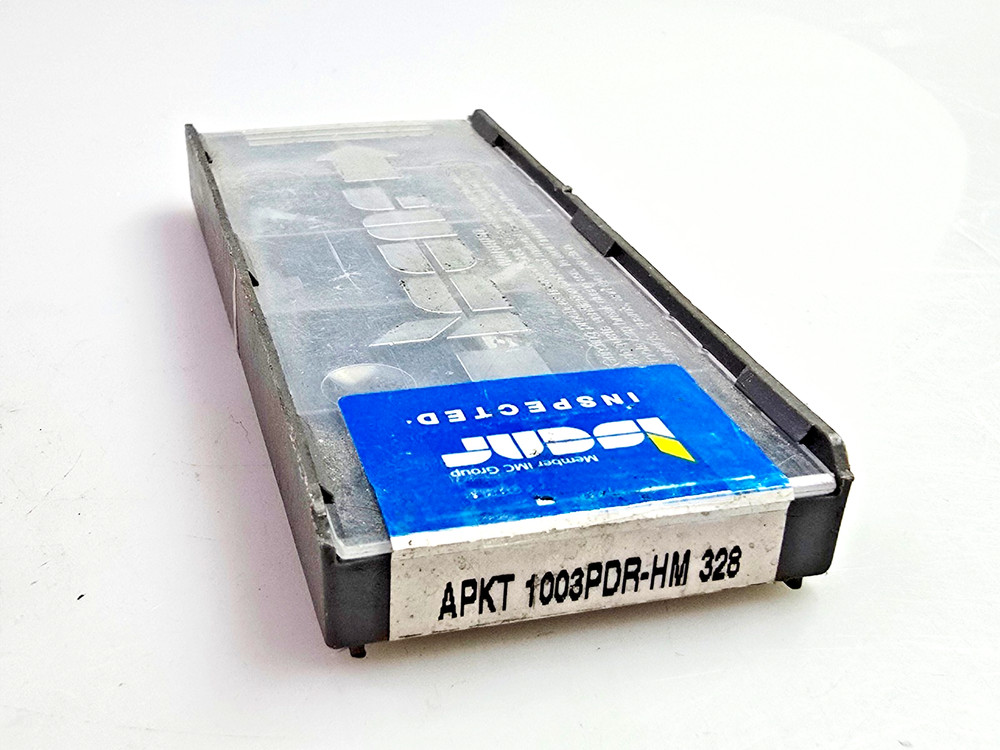 Iscar APKT 1003PDR-HM IC328 Carbide Milling Inserts (Box of 10)