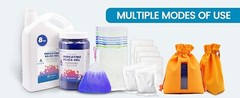 8 LBS Indicating Silica Gel Beads Blue to Pink, Reusable Desiccant Dehumidifier