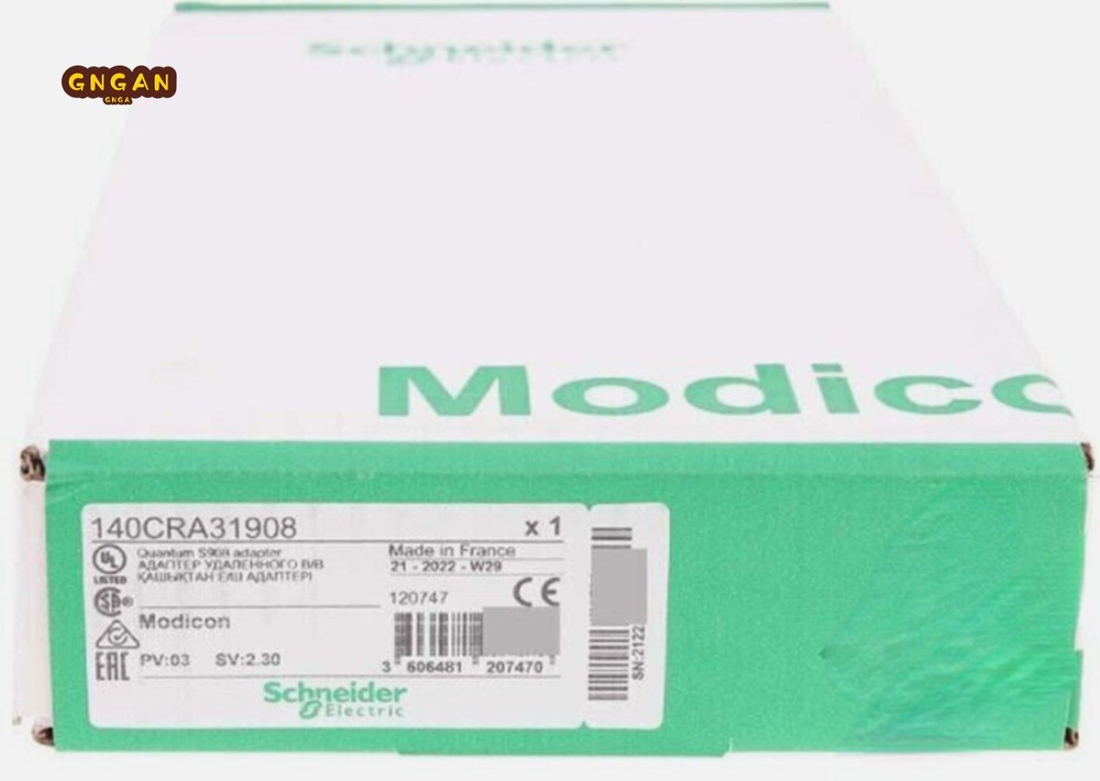 New Schneider Electric 140CRA31908 Modicon Quantum RIO Adapter
