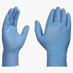 AMMEX Professional APFN42100 Blue Nitrile Medium Exam Gloves Case Of 1000