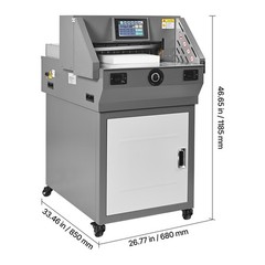 Uimoso Electric Paper Cutter Heavy Duty Metal Programmable Cutting Machine