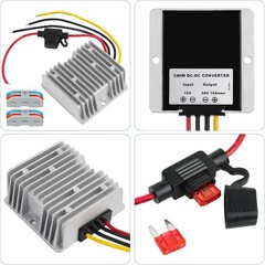DC 12V Step Up to DC 24V 10A 240W Boost Converter Voltage Regulator Waterrproof