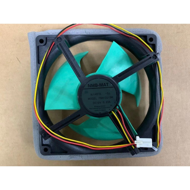 for NMB FBA12J12M 12V 0.23A refrigerator fan