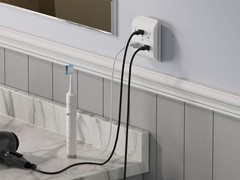 ELEGRP 6-Outlet Extender with Central Anchor, 6 Outlets,