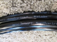30′ 2/0 AWG Southwire Stranded Copper THHN Wire Black 600V