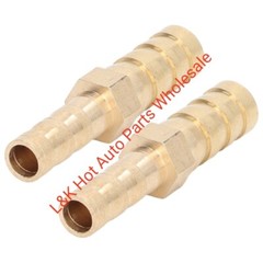 2Pcs Hose Barb Reducing Connector Fitting Splicer (8mm(5/16in) To 6mm(1/4in))
