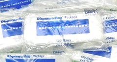 5000 Zippit Bags Reloc 2″ x 4″ Clear 2mil Zip Seal Lock Bag Reclosable 5,000 2×4