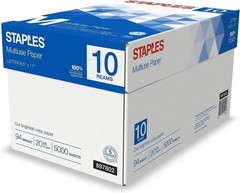Select Copy Paper 8.5″ x 11″ 20 lbs. White 500 Sheets/Ream 10 Reams/Carton