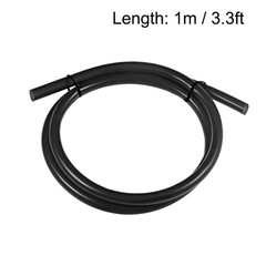 Silicone Tube 5/16 inch ID x 3/8 inch OD 1m/3.3ft Tubing Black