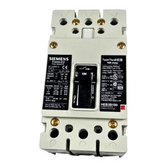 Siemens HEB3B100B 100A 3-Pole 480V 65kA Molded Case Circuit Breaker