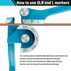 Versatile Hand-Powered Tube Bender – Perfect for DIY and Professional Use