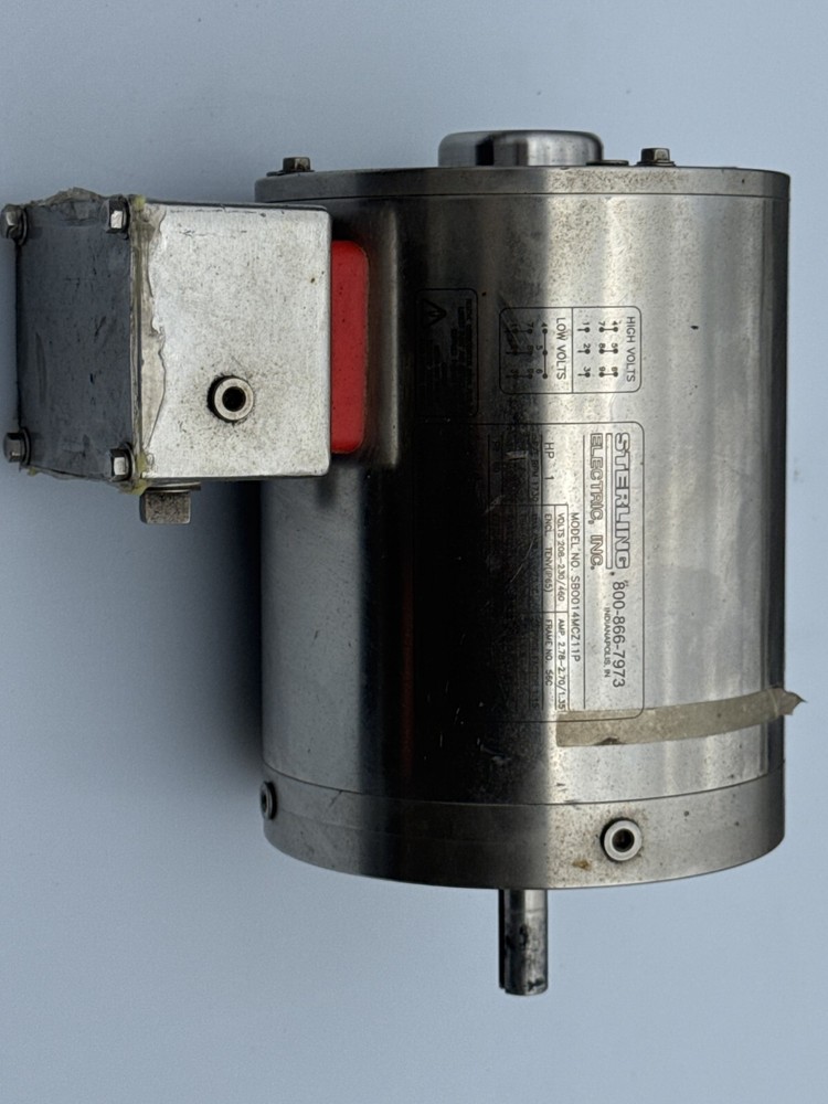 Sterling Electric Motor 1HP Model SBO014MCZ11P