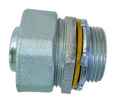 (BOX OF 5) Eaton LT100 1″ Straight Male Connector W/O Insulated Throat Bushing