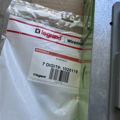 Legrand Wiremold RFBA2R30OG RFBA 2-G 3_ RECTANGULAR COVER FLOOR BOX