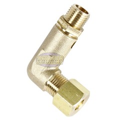 1/4″ x 1/8″ Two Stage Air Compressor Pump Elbow Unloader Valve 90 Degree Relief