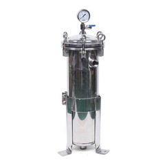 304 Stainless Steel Filter Bag Housing 150PSI High Pressure Filtration System