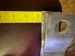 Heavy Duty Galvanized Steel X Bracket Clevis Mount 5.4 x 1.6 Inch Industrial Par