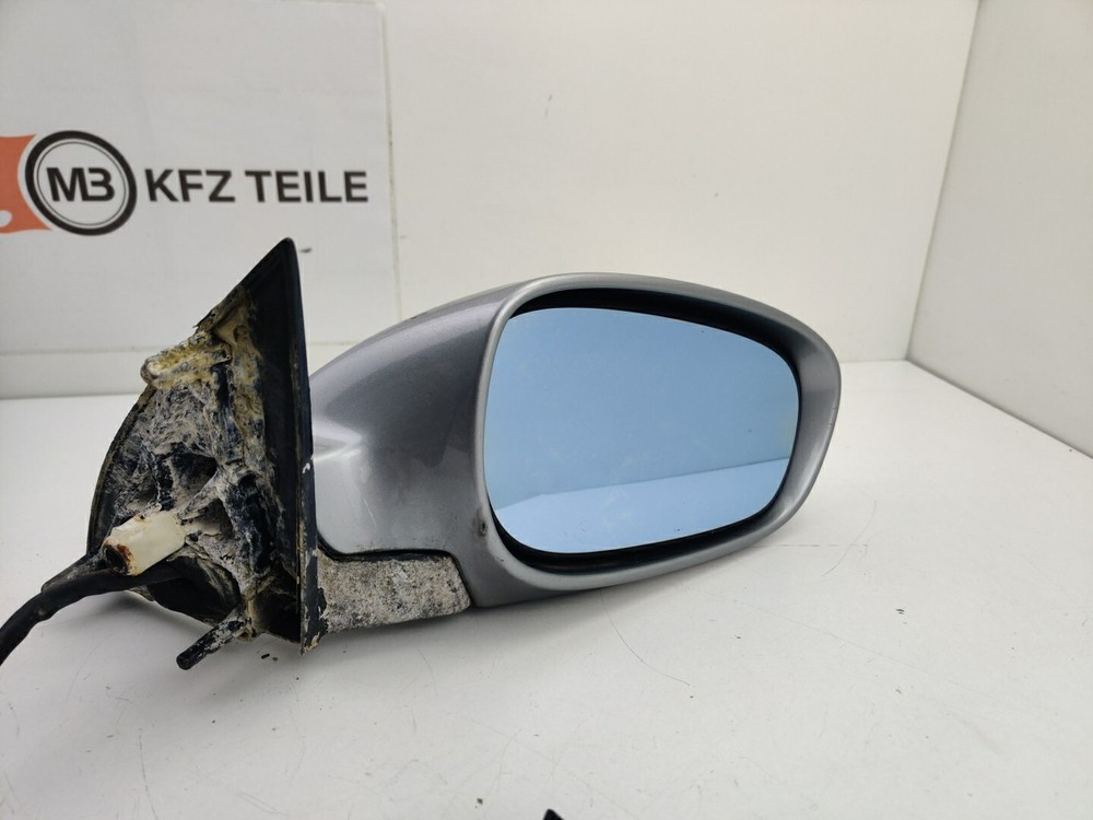 Peugeot 607 original exterior mirror right hades grey electric folding year 2000