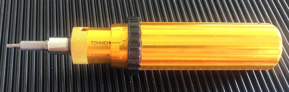 TOHNICHI RTD 260 CN MANUAL TORQUE WRENCH