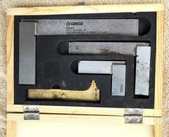 GROZ PRECISION SQUARES SET OF 3: — 2″, 4″ & 6″