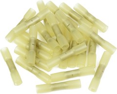 8AWG Heat Shrink Butt Connector 25 Pack (8 Gauge Yellow)