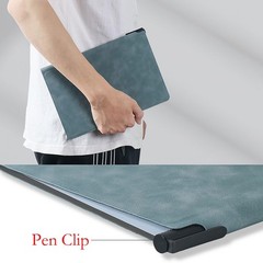 YIKANGHENG Wipeable Notebook with a Pen and Rag, 9 Inch x 5.8 Black