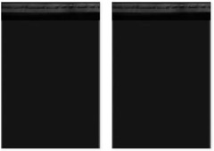 Poly Envelopes Self Sealing Shipping Envelopes 100 Pack 10×13 Black Plastic