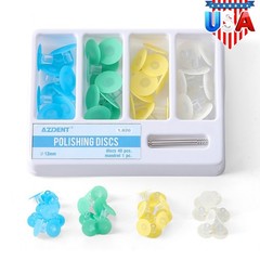 Dental Composite Finishing Polishing Disc Stem kit Mandrel Drill 12mm Polisher