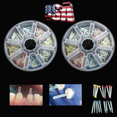 5Box Dental Fiber Post Glass Quartz Teeth Restorative 1.0 1.2 1.4 1.6 1.8mm