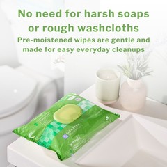 McKesson Flushable* Personal Wipe 7.5 x 12.5″ DXLU96 6 Pack 576 Wipes