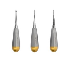 Set of 3 Dental Surgery Elevator Bernard Spade 60 Root Extraction